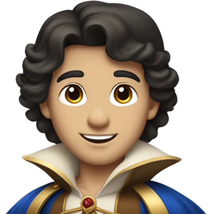 Snow white’s prince Disney emoji