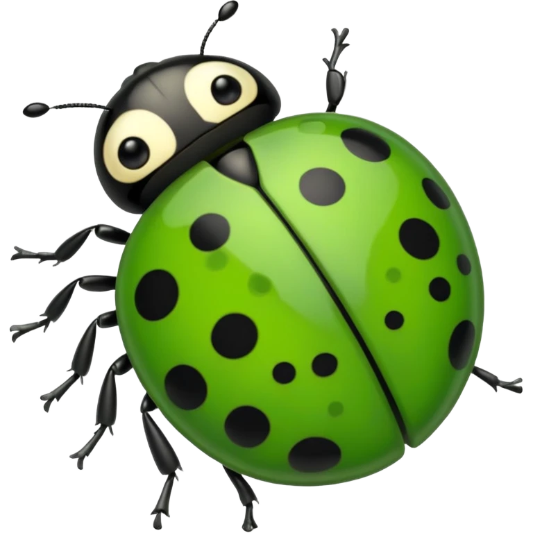 green ladybug emoji