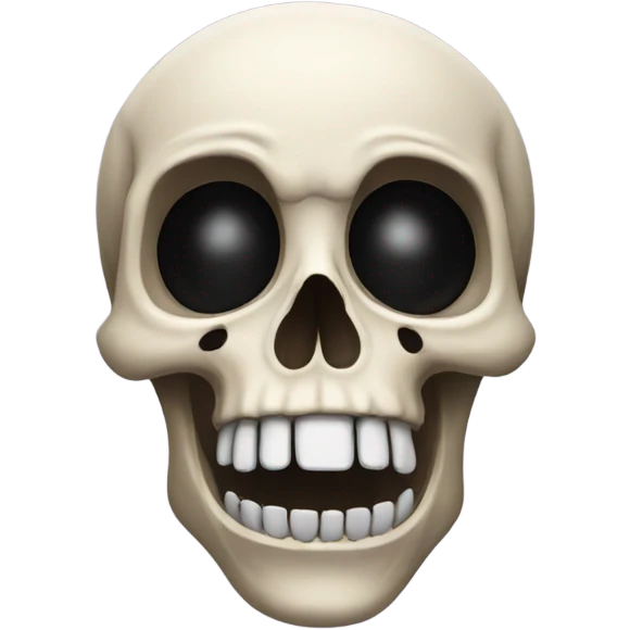 skull surprised emoji