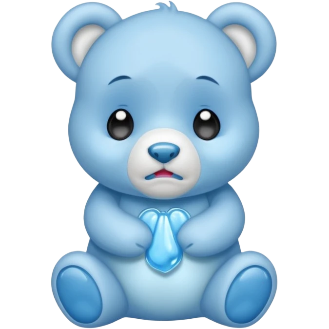 carebear that is crying. emoji