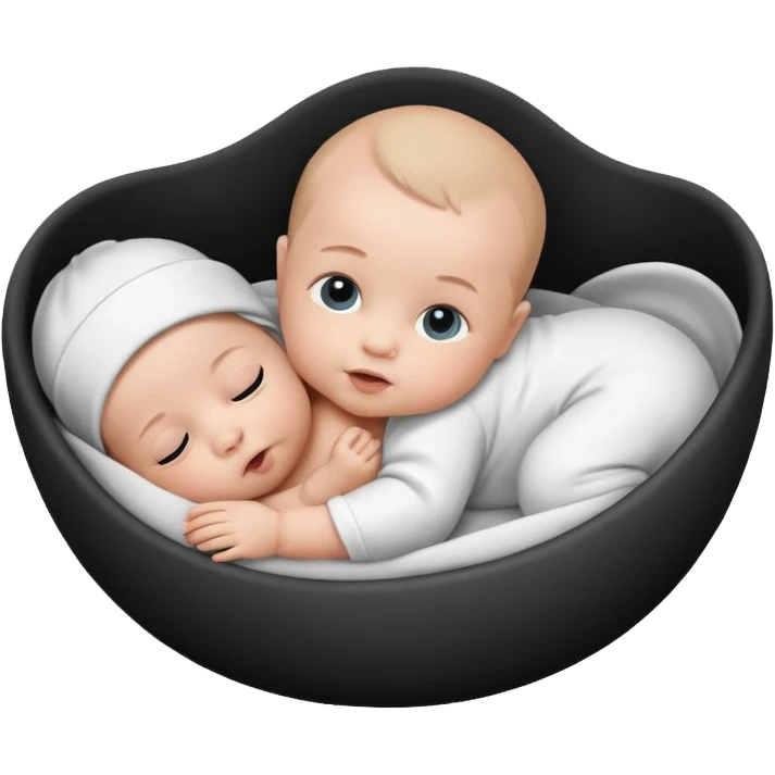 Newborn B&W Photoshoot emoji