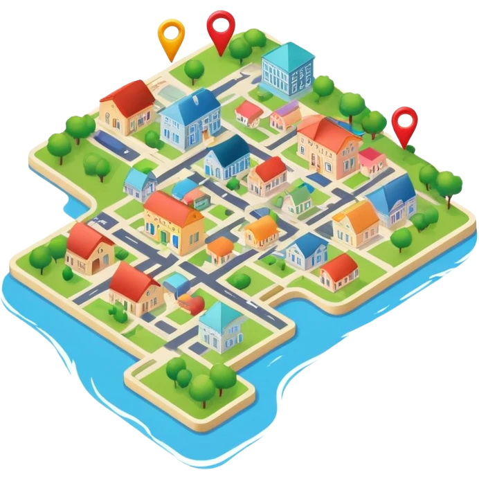 Address map emoji