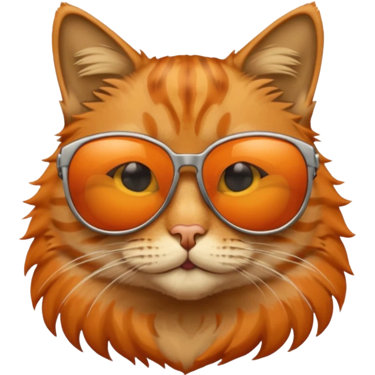 Cat wearing sunglasses emoji