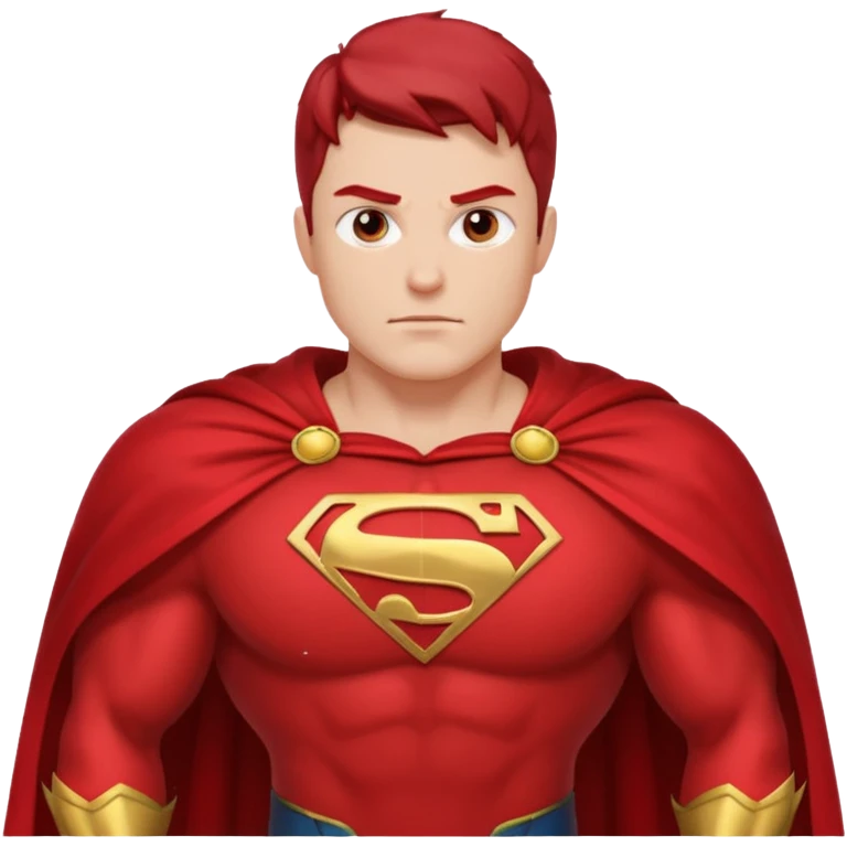 Caped Hero emoji