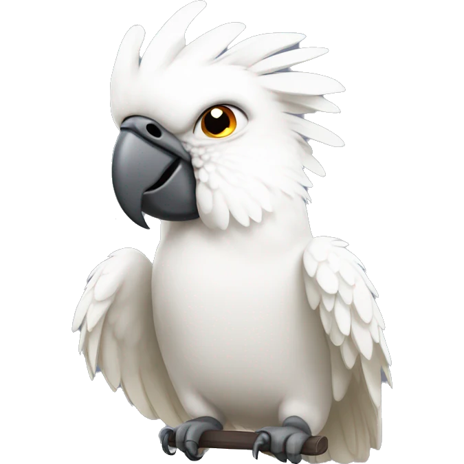 Angry cockatoo emoji