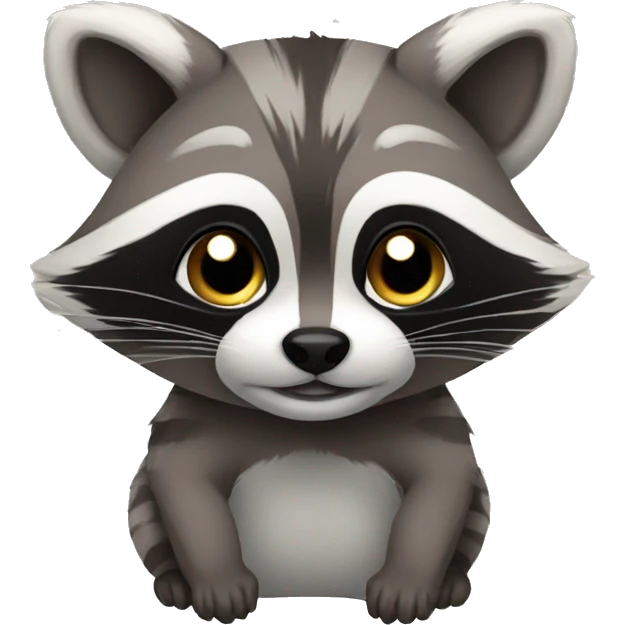 cute racoons emoji