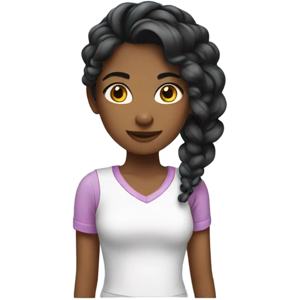 Pretty girl emoji