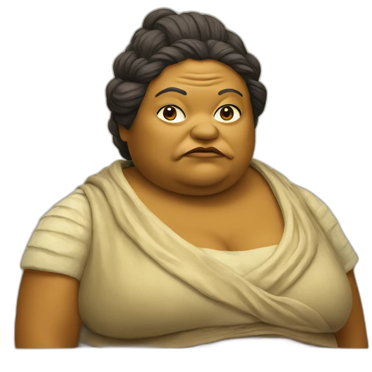 jabba-the-hutt-lady emoji