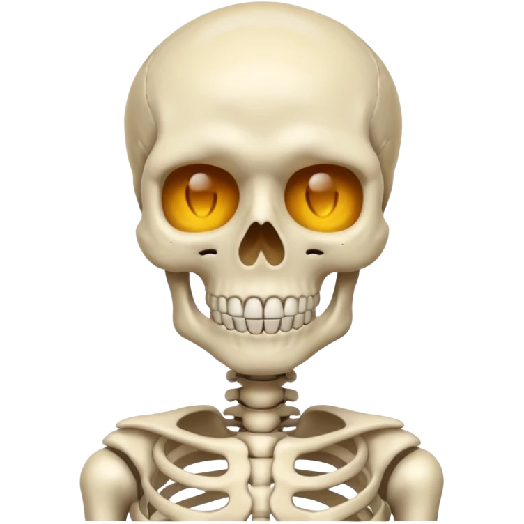 Skelton studying emoji emoji