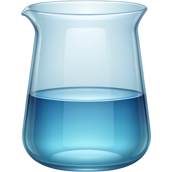 wide empty clear glass emoji