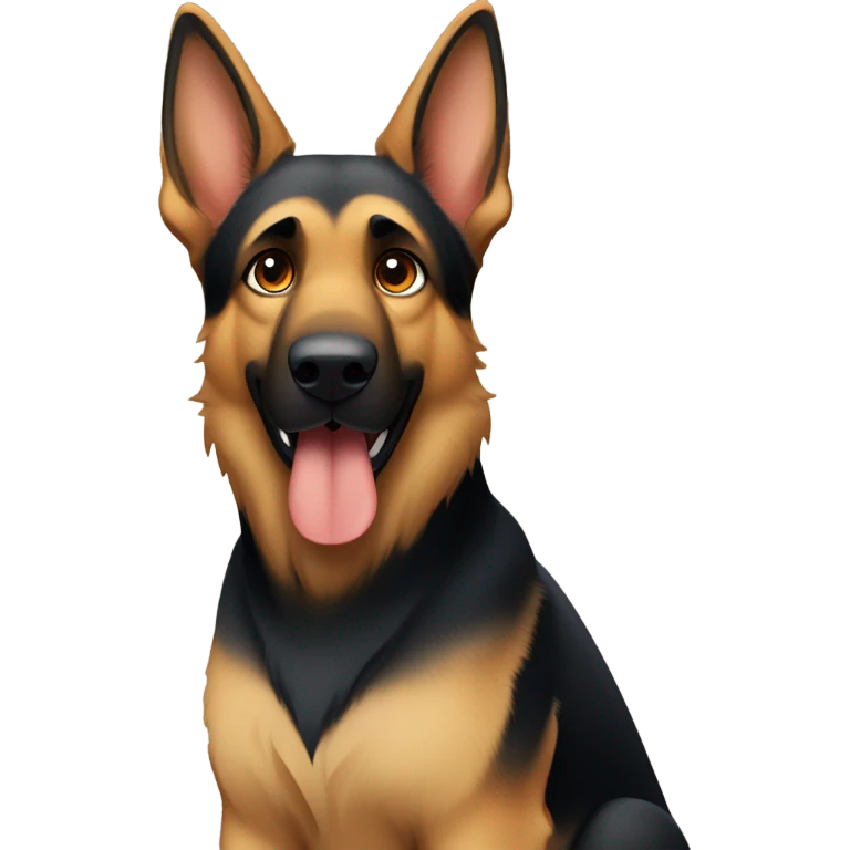 German Shepherd  emoji
