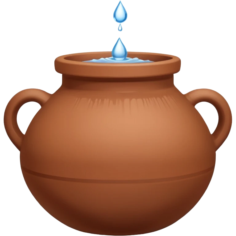 Loti in Marathi which holds water emoji