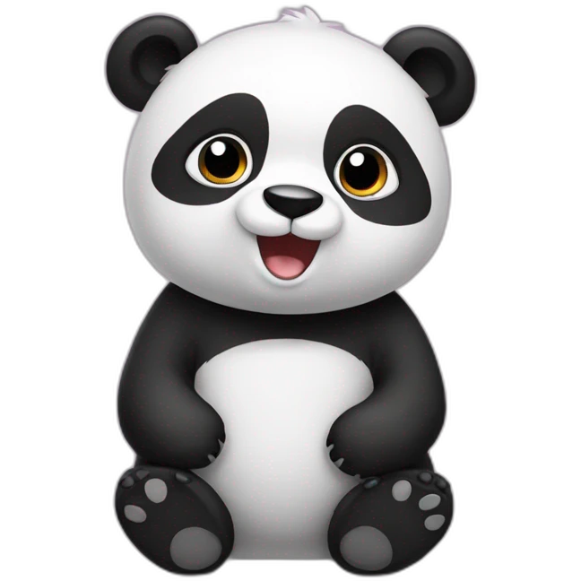 Panda little emoji