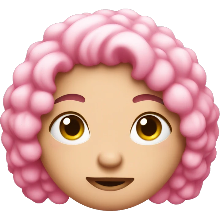 Cute pink stuf emoji