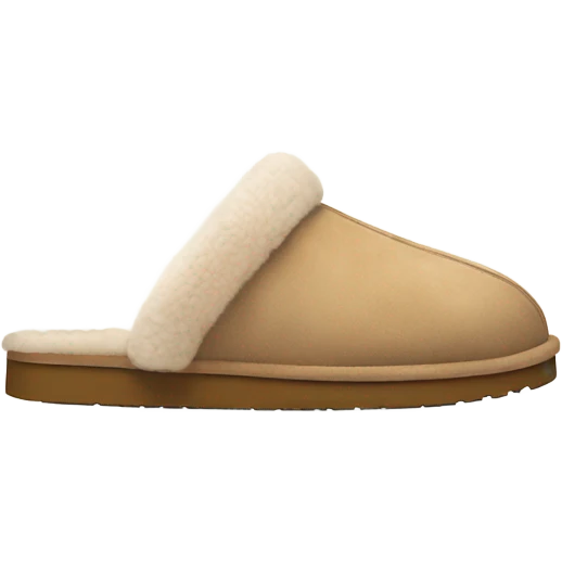 Beige Tasman ugg slippers  emoji
