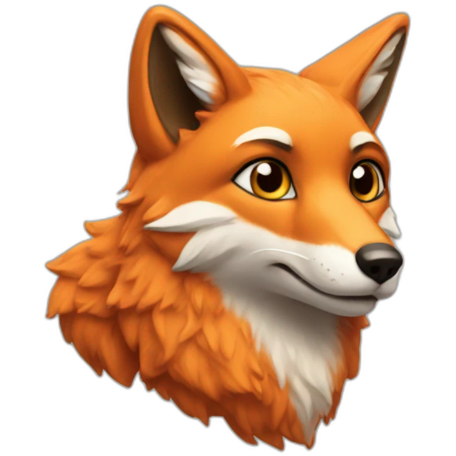 Sweatie fox emoji
