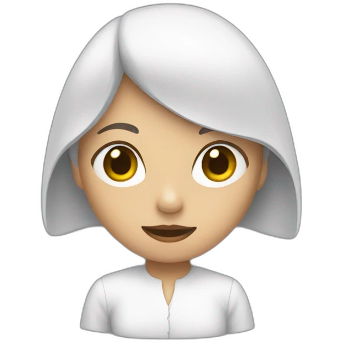 fille fantome emoji