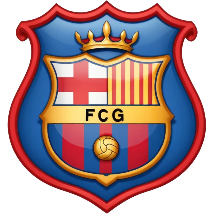 Barca escudo  emoji