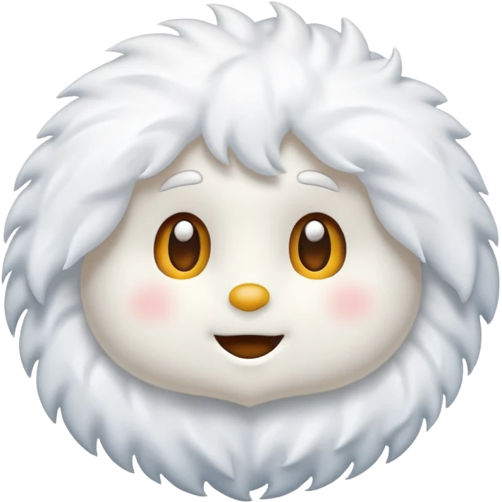 Zăpadă albă emoji