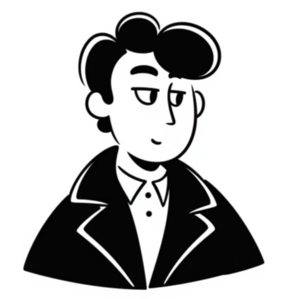 Pavlo Tychyna portrait emoji