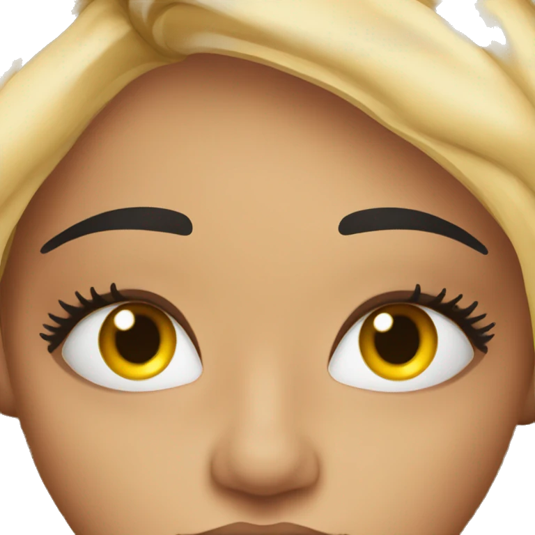 Lash extension Artist emoji
