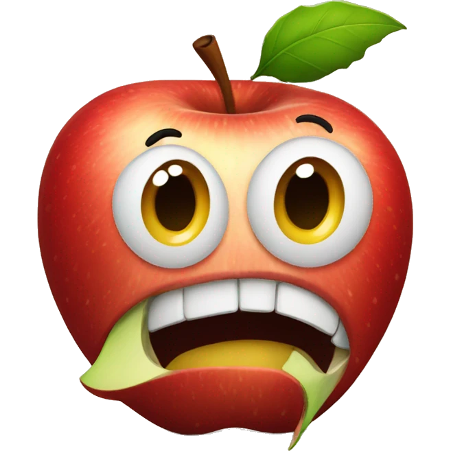apple ate emoji