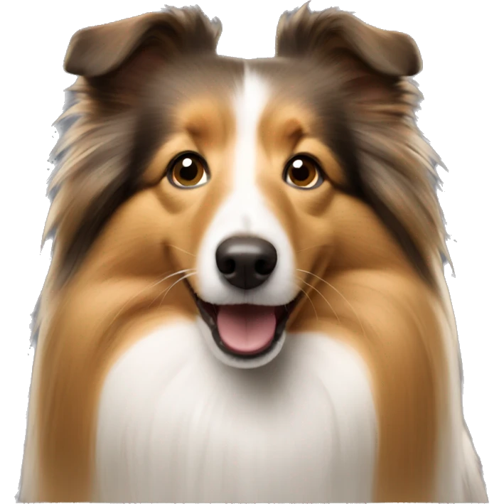 Sheltie dog  emoji