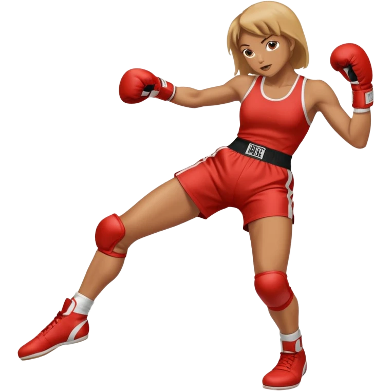 womanthai boxing wear boxing suit hit click high legs 2 legs click up emoji