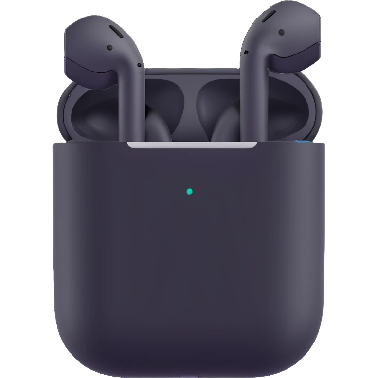 Apple AirPods wireless earbuds emoji