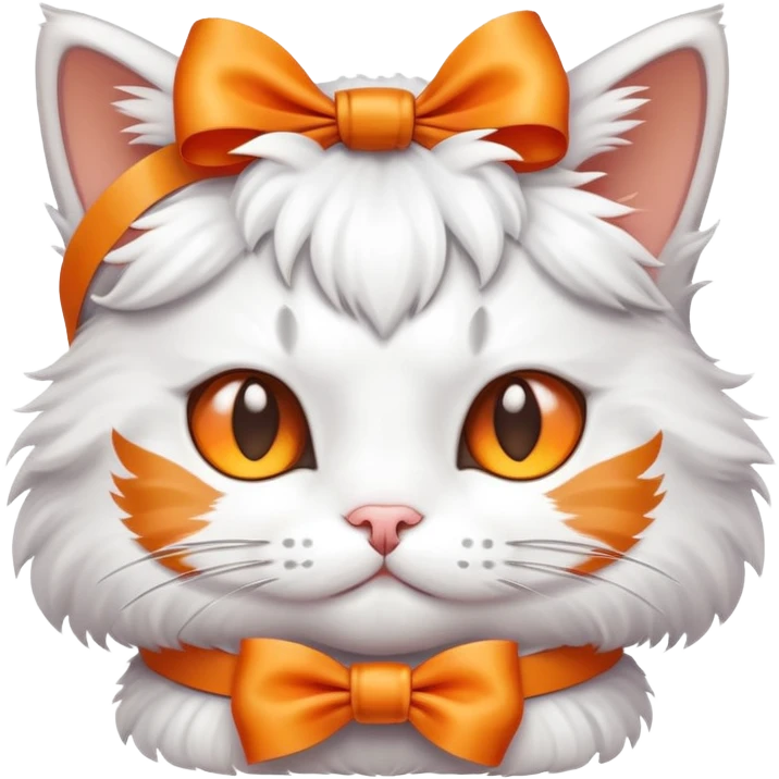 cat with ribbon on head emoji