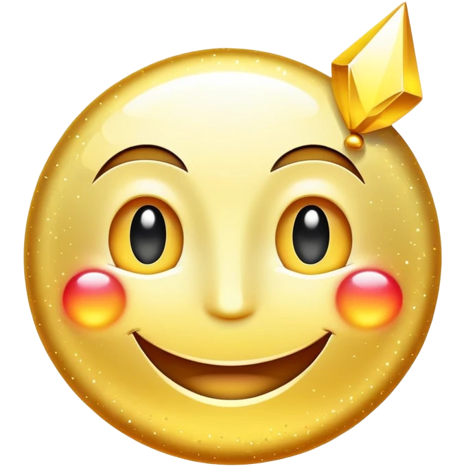 sparkling sign with a wink symbol, no face emoji