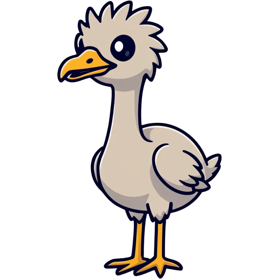 Emu Emoji emoji