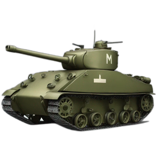 Sherman tank emoji