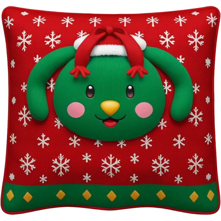 Christmas blanket emoji