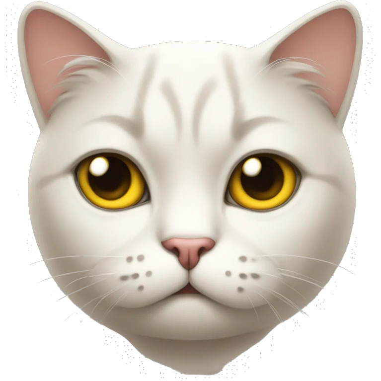 Unamused cat emoji