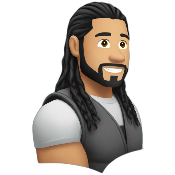 Roman reigns on plane emoji