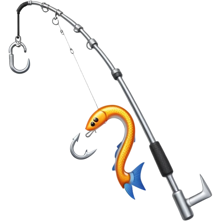 fishing rod hook emoji