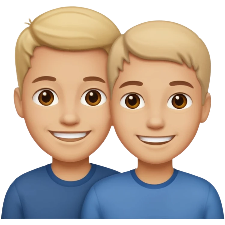 Deux potes emoji