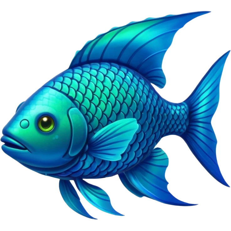 Glowing  Fish emoji