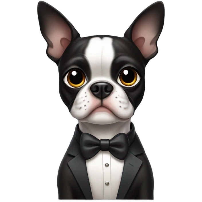 Boston terrier emoji