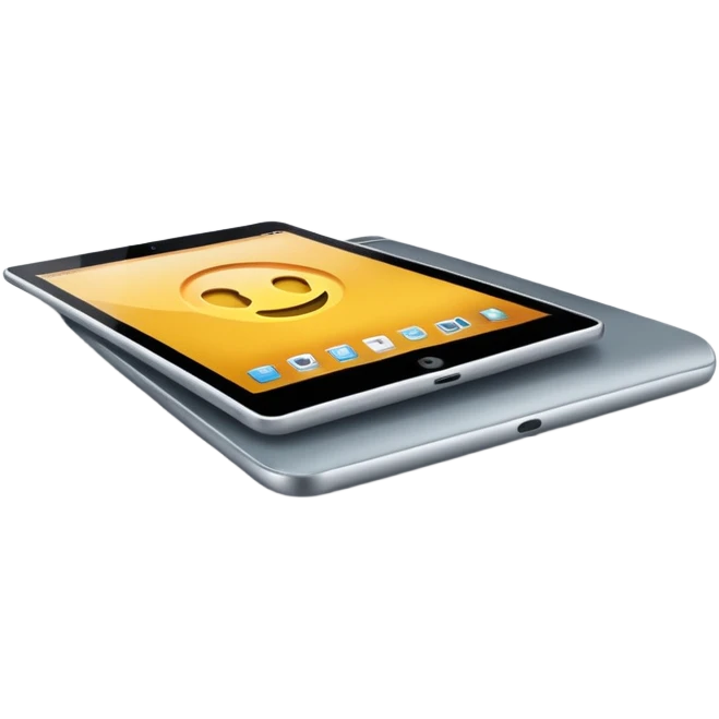 Una tablet emoji