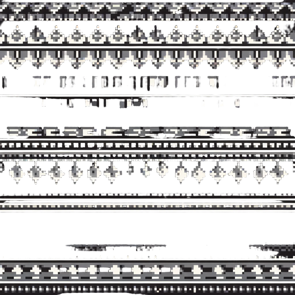 Indian textile pattern with geometric designs emoji