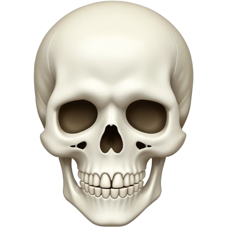 💀 whit skeleton emoji