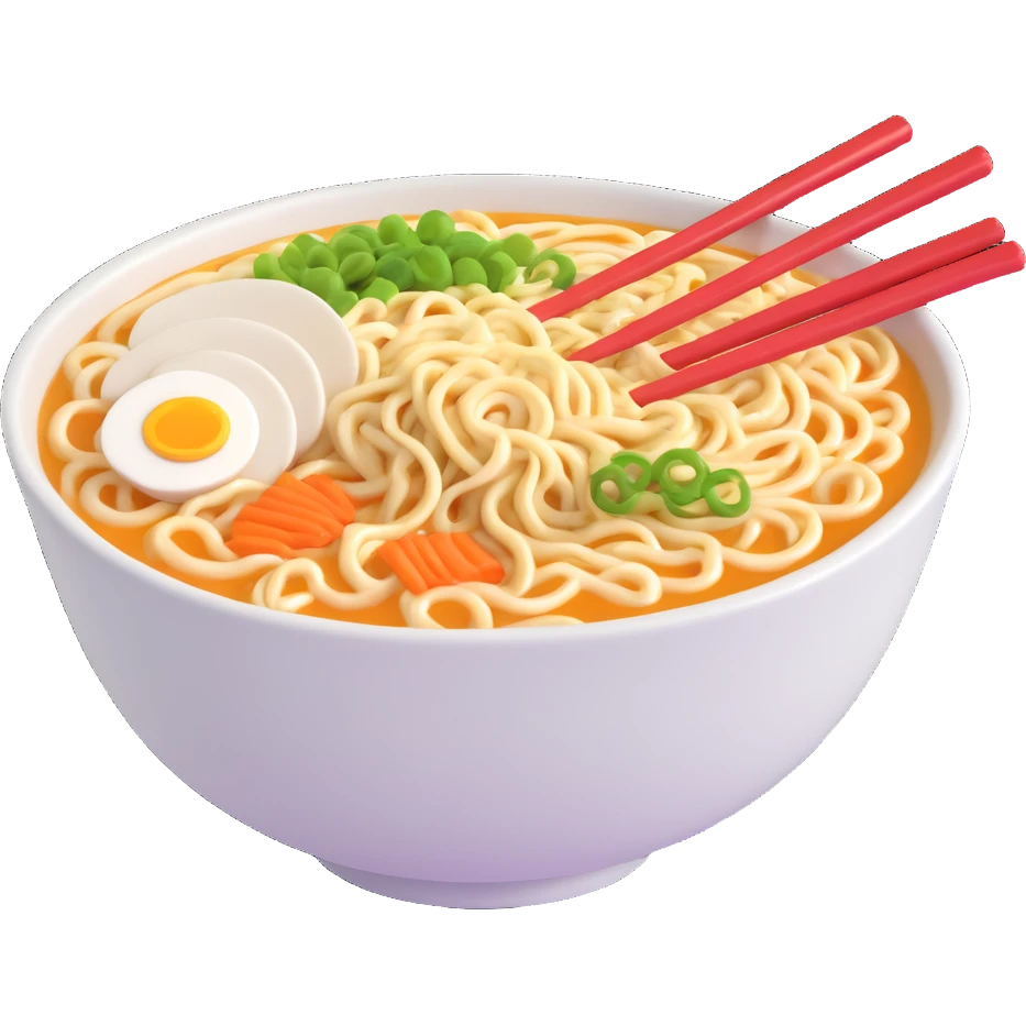 bowl of ramen emoji