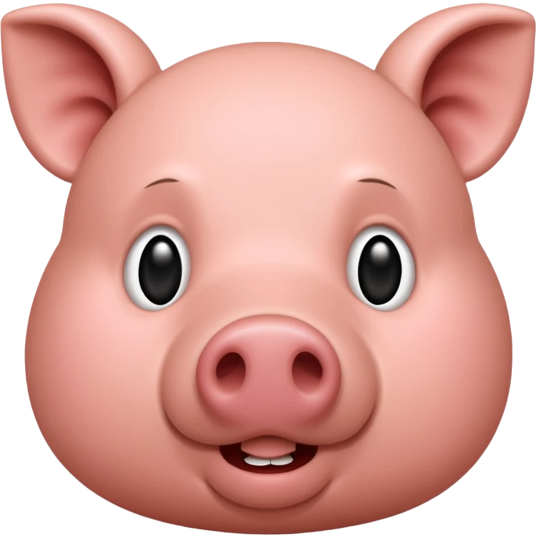Un cochon qui fait stop  emoji