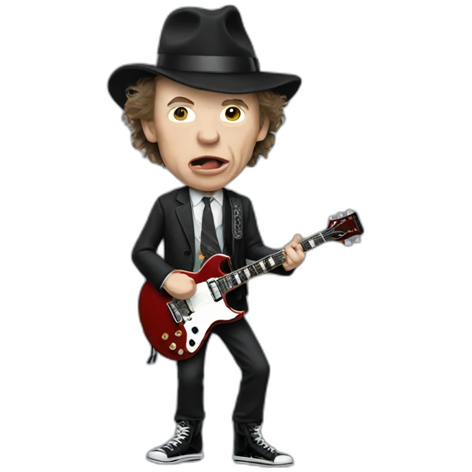 Angus young emoji