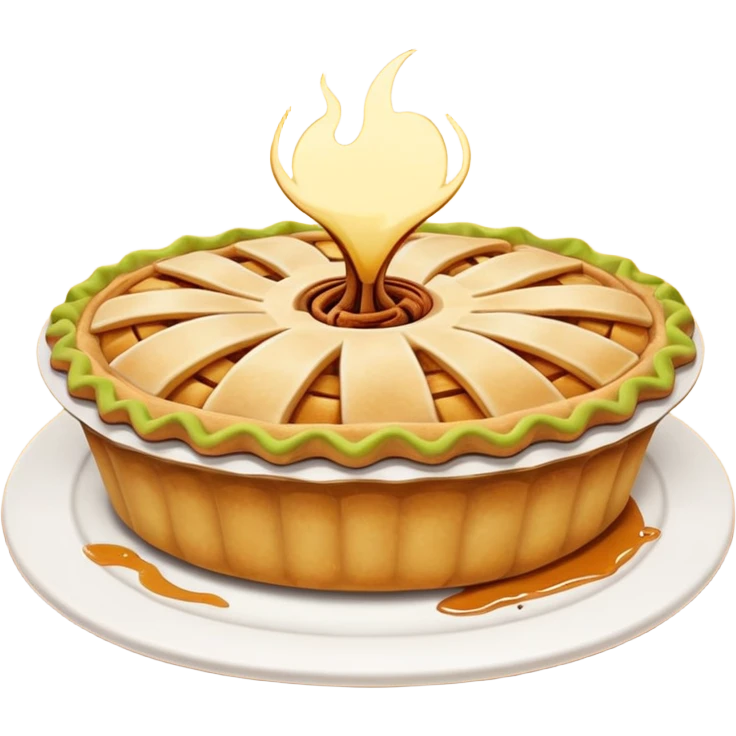 Apple pie emoji