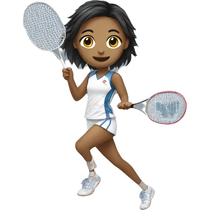 summer olympics girl badminton emoji