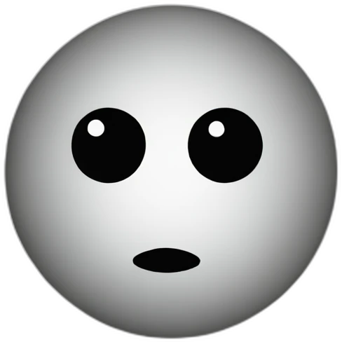 moon as a head emoji