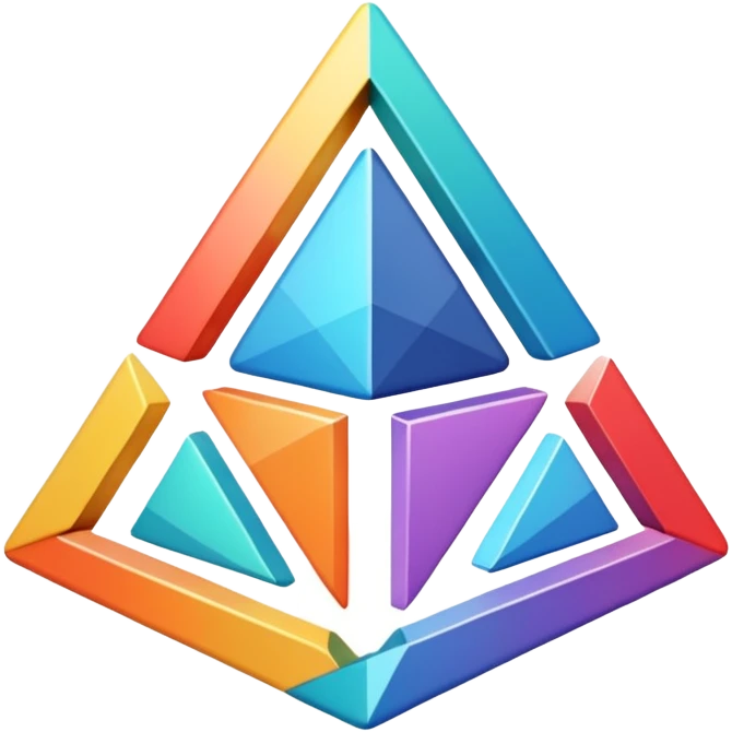 bureaucratic system in a triangle emoji